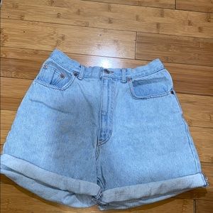 Vintage GAP high waisted jean shorts